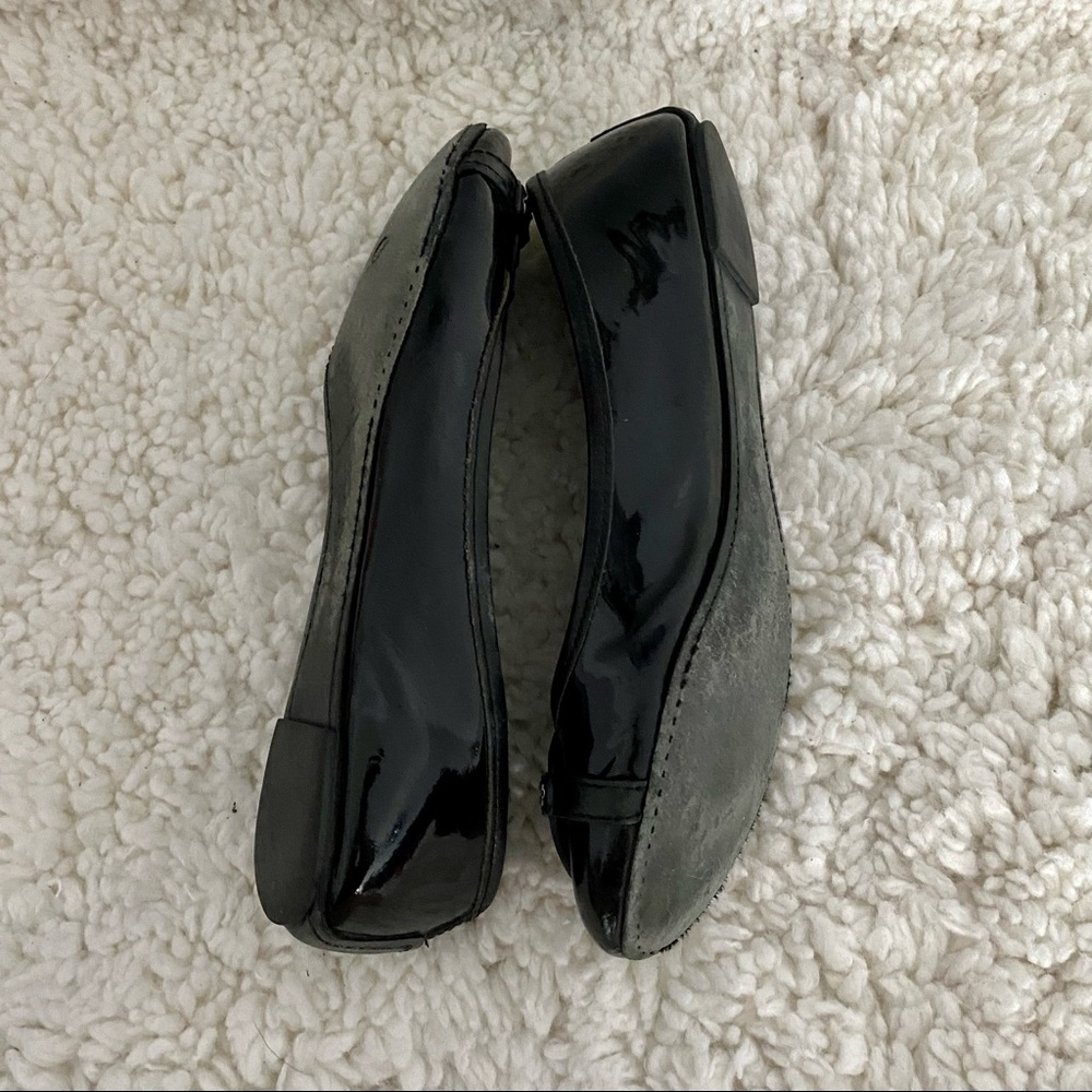 Tory Burch Aaden Black Patent Ballet Flats (Sz: 9.5) - Picture 6 of 8